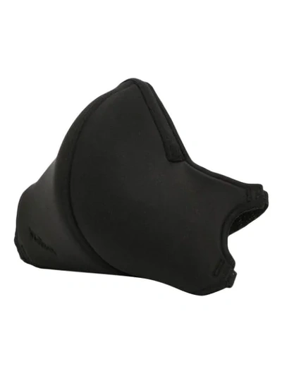 Shop Wolford Sculpted Face Mask In Black