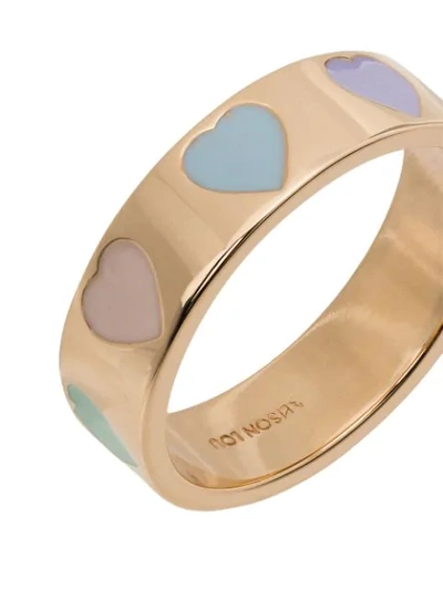 Shop Alison Lou 14kt Gold Heart Throb Ring