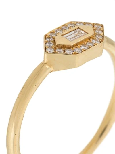 Shop Azlee 24kt Yellow Gold Diamond Ring