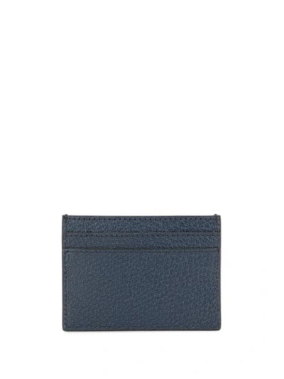 Shop Gucci Ophidia Card Case In Blue