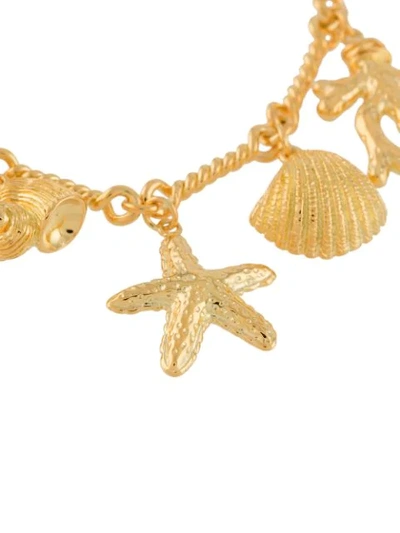 Shop Aurelie Bidermann Cassis Charm Bracelet In Gold