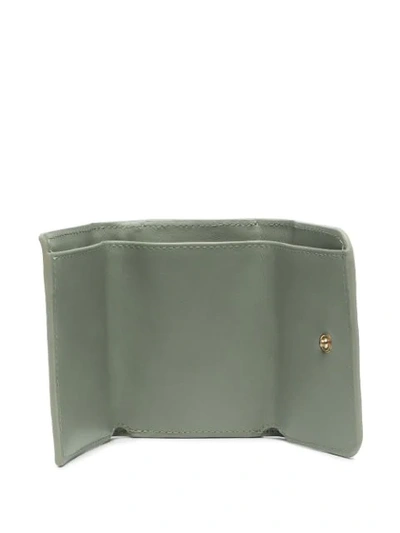 Shop See By Chloé Mini Pineapple Trifold Wallet In Green