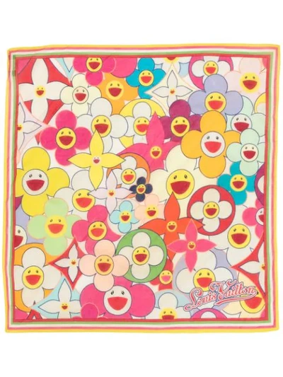 Pre-owned Louis Vuitton  Cosmic Blossom Scarf In Multicolour