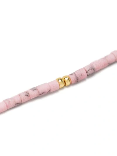 Shop Anni Lu Sun Stalker Bracelet In Pink