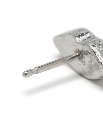 Wouters & Hendrix Lips Stud Earrings In Silver