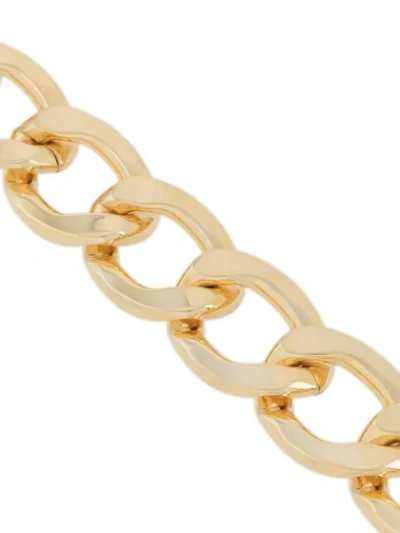 Shop Mm6 Maison Margiela Chunky Chain Necklace In Gold