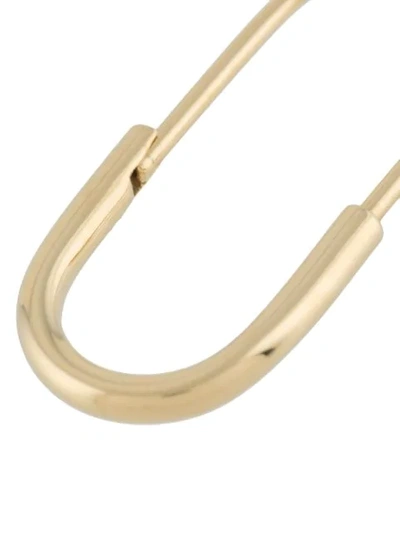 Shop Maria Black Chance Mini Earrings In Gold