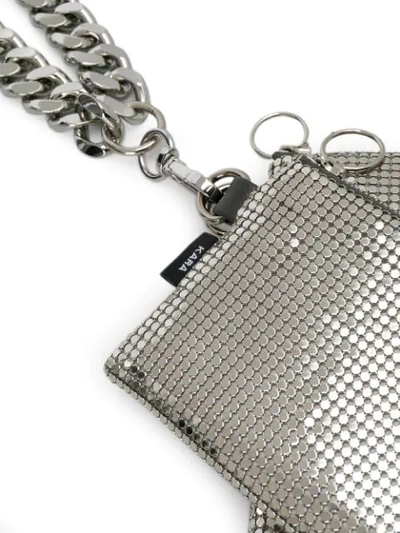 Shop Kara Chain-mail Lanyard In Silver