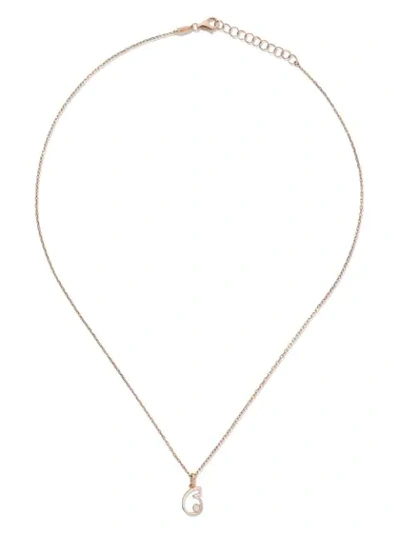 Shop As29 14kt Rose Gold Diamond Six Necklace