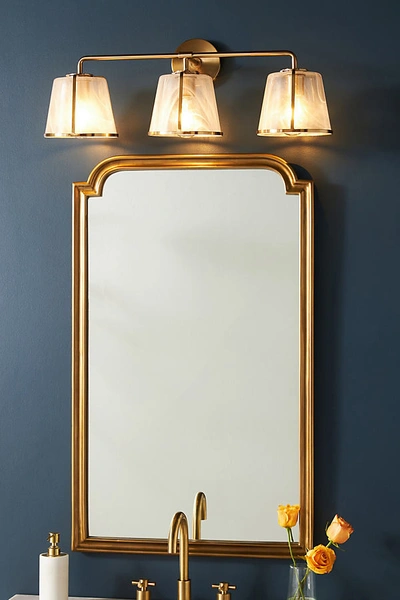 Shop Anthropologie May Vanity Sconce In White