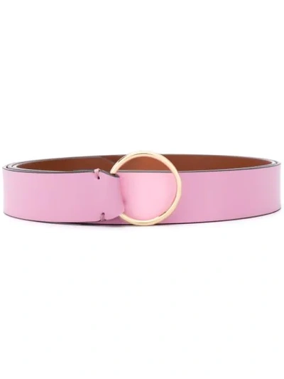 Shop Emilio Pucci Sketch Print Wide Belt In Pink