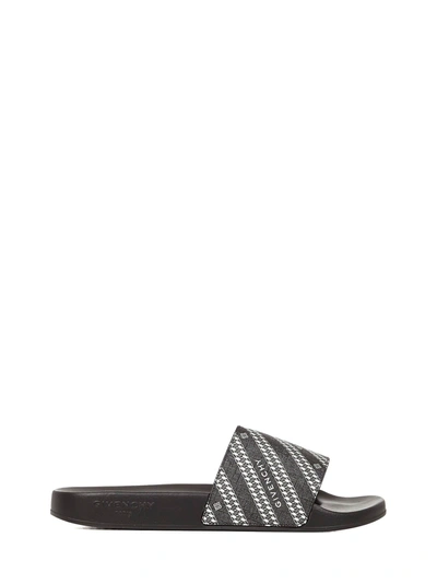 Shop Givenchy Sandals In Black