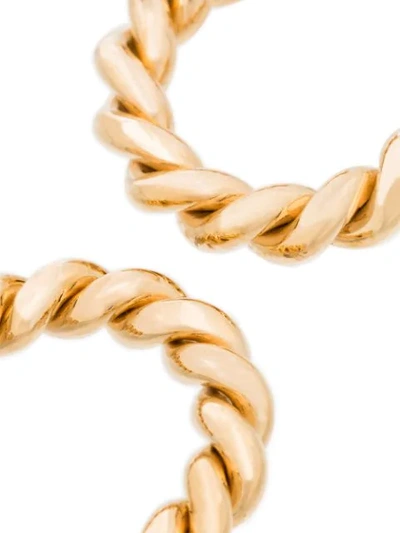 Shop Laura Lombardi Mella Gold-tone Hoop Earrings