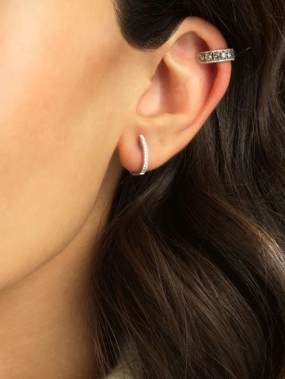Shop Annoushka 18kt White Gold Dusty Diamond Ear Cuff In 18ct White Gold