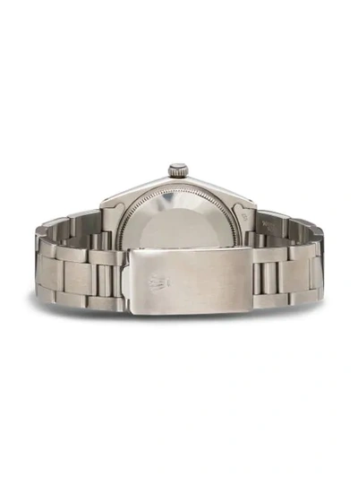 Jacquie Aiche  Customised Rolex Oyster Perpetual 40mm In Silver