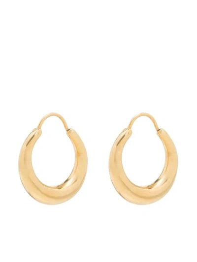 SNAKE SMALL HOOP EARRINGS