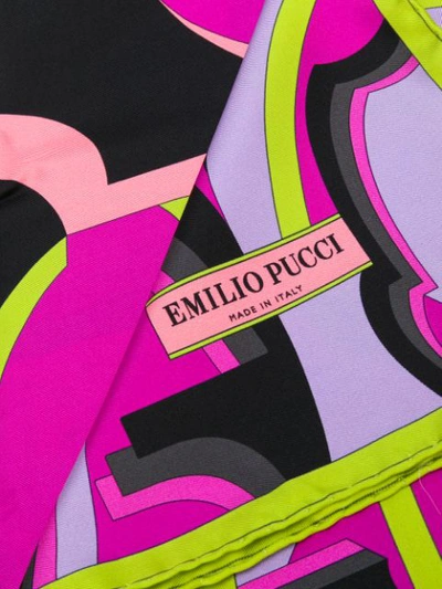 Shop Emilio Pucci X Koché Ep20-print Scarf In Pink