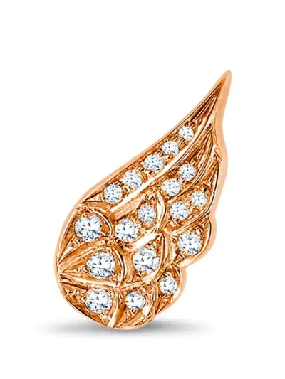 Shop Pragnell 18kt Rose Gold Diamond Tiara Earrings In Pink