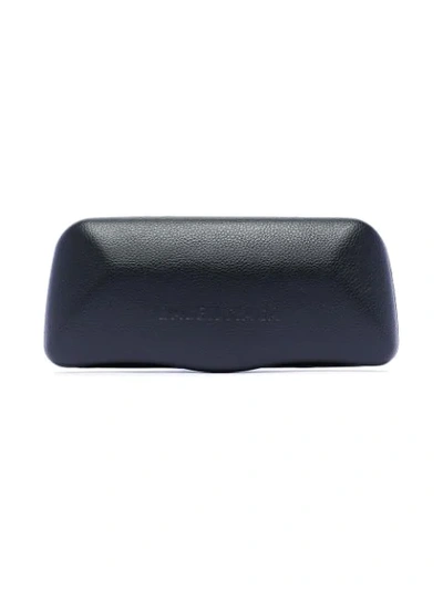 Balenciaga Black Thin Visor Sport Sunglasses In Black