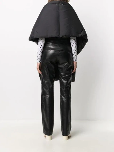 Shop Mm6 Maison Margiela X Tnf Nupse Oversize Scarf In Black