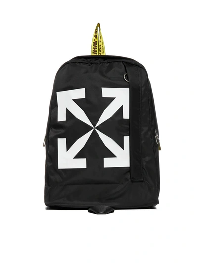 Shop Off-white Arrow Easy Backpack Black White