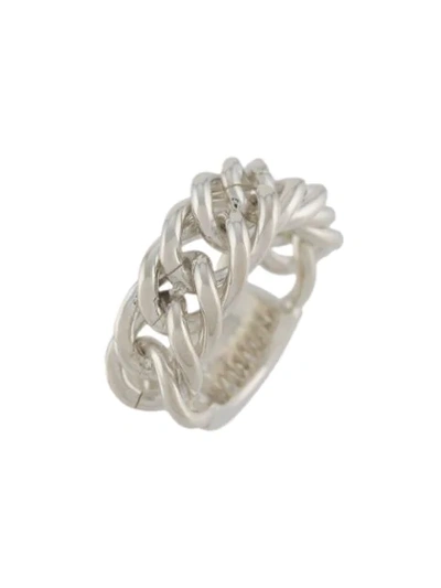 Shop Ambush Chain Link Ring In Silver