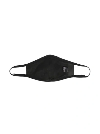 Shop Marine Serre Moon Motif Face Mask In Black