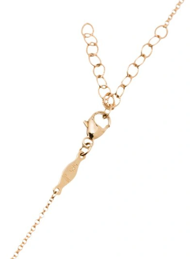 Shop Jacquie Aiche 14kt Yellow Gold Quartz Diamond Necklace In Multicoloured