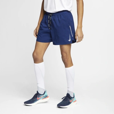 Shop Nike Flex Stride Men's 5" Brief-lined Running Shorts In Blue Void