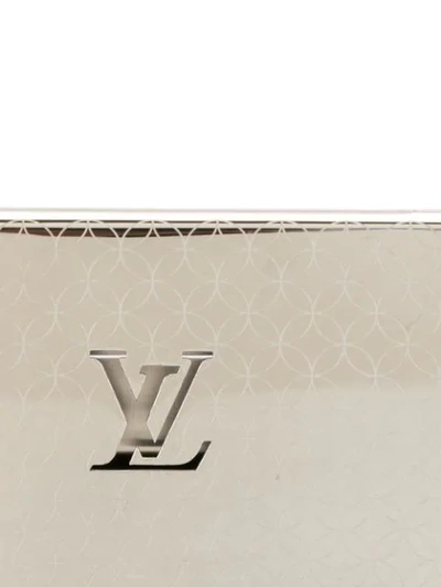 Pre-owned Louis Vuitton 2010s  Champs-elysées Cardholder In Silver