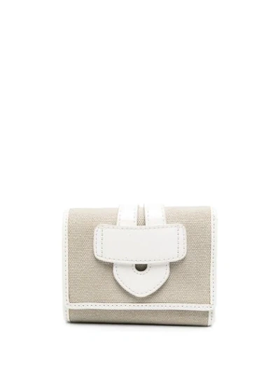 Shop Tila March Zelig Two-tone Wallet In Neutrals