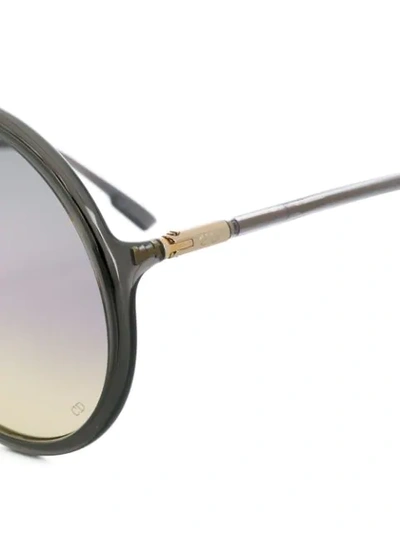 Shop Dior Sostellaire3 Round-frame Sunglasses In Grey