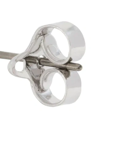 Shop Vivienne Westwood Small Orb Pendant Earrings In Silver