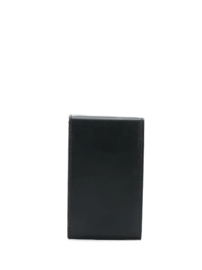 Shop Aesther Ekme Rectangular Card Wallet In Black