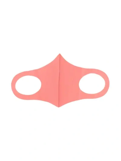 Shop Chloé Logo-print Face Mask In Pink