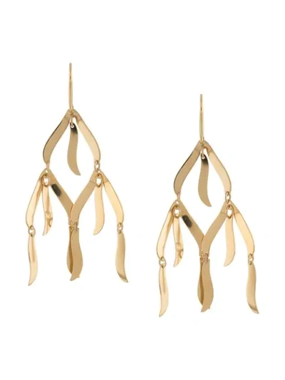 Shop Isabel Marant Santiago Pendant Earrings In Gold