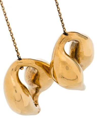 Shop Chloé Trudie Pendant Earrings In Gold