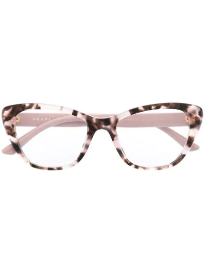 Prada pink hotsell tortoise glasses