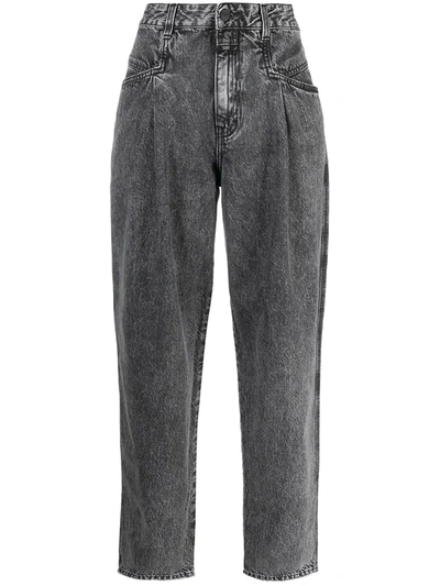 Shop Closed Tapered Leg Jeans In Grey