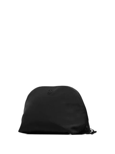 Shop Ganni Pouch Bag In Black