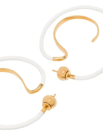 Shop Panconesi Gold Vermeil Earrings In Metallic