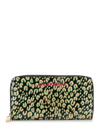 Pre-owned Louis Vuitton 2011  Leopard Print Wallet In Multicolour