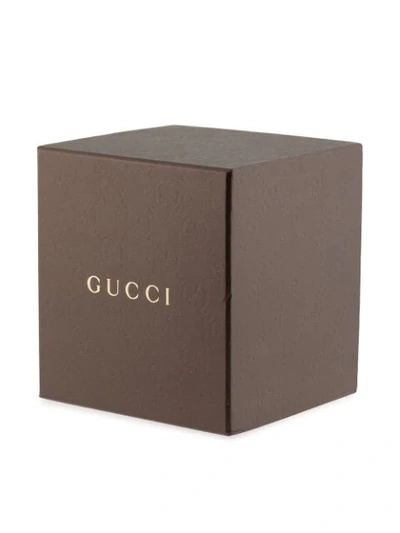 Pre-owned Gucci  Square G 19mm In Silver