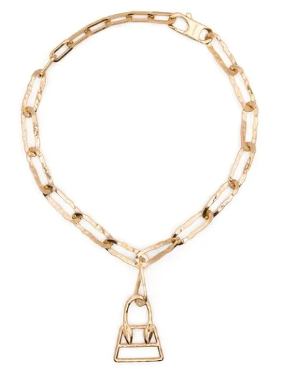 Shop Jacquemus Le Collier Chiquita Necklace In Gold