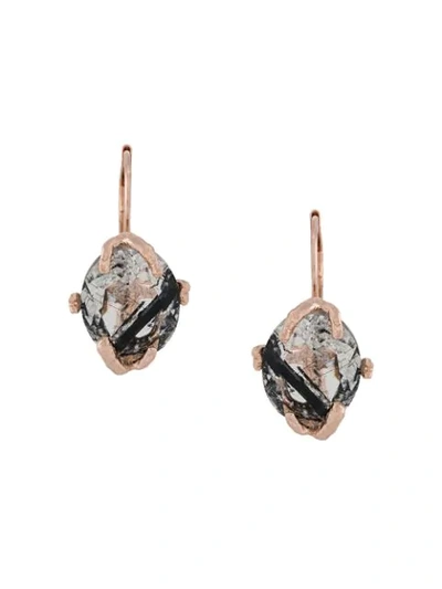 Shop Wouters & Hendrix Reves De Reves Tourmaline Quartz Earrings In Metallic