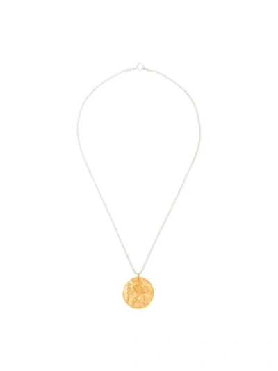 Shop Alighieri 24kt Gold-plated St. Christopher Chapter Iii Necklace