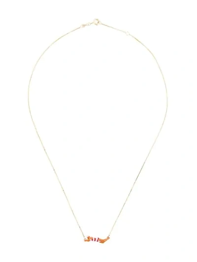 Shop Aliita 9kt Gold Swimmer Necklace