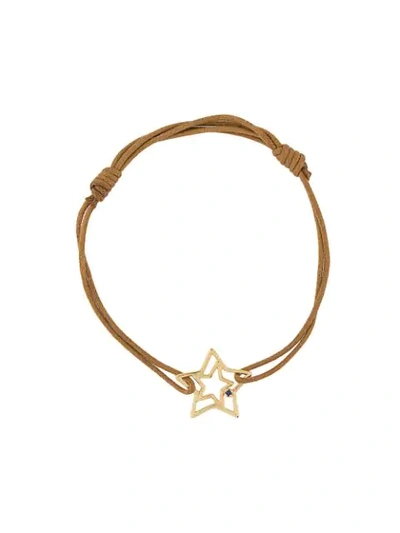 Shop Aliita Estrella Zaffiro Bracelet In Gold