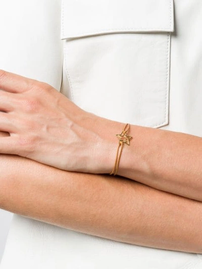 Shop Aliita Estrella Zaffiro Bracelet In Gold