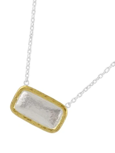 Shop Gurhan 24kt Gold Amulet Pendant Necklace In Silver